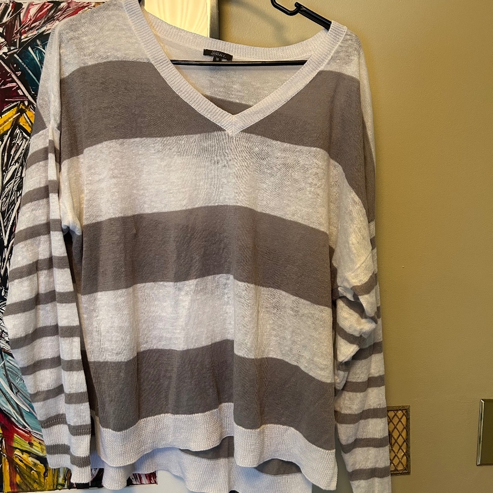 Pure Amici striped sweater